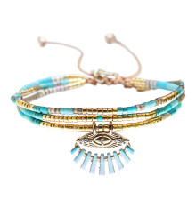 belle mais pas que-ocean paradise-capucine-3 rangs-bracelet-bijoux totem