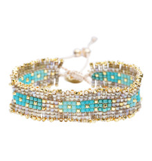 belle mais pas que-ocean paradise-iris-bracelet-ajustable-bijoux totem