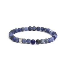 gemini-mat-bracelet-sodalite-acier-extensible-homme-bijoux totem