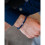 gemini-bracelet-dark blue-acier-oeil de tigre-extensible-homme-bijoux totem