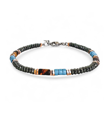 elden paris-bracelet homme-acier-pierres-bijoux totem