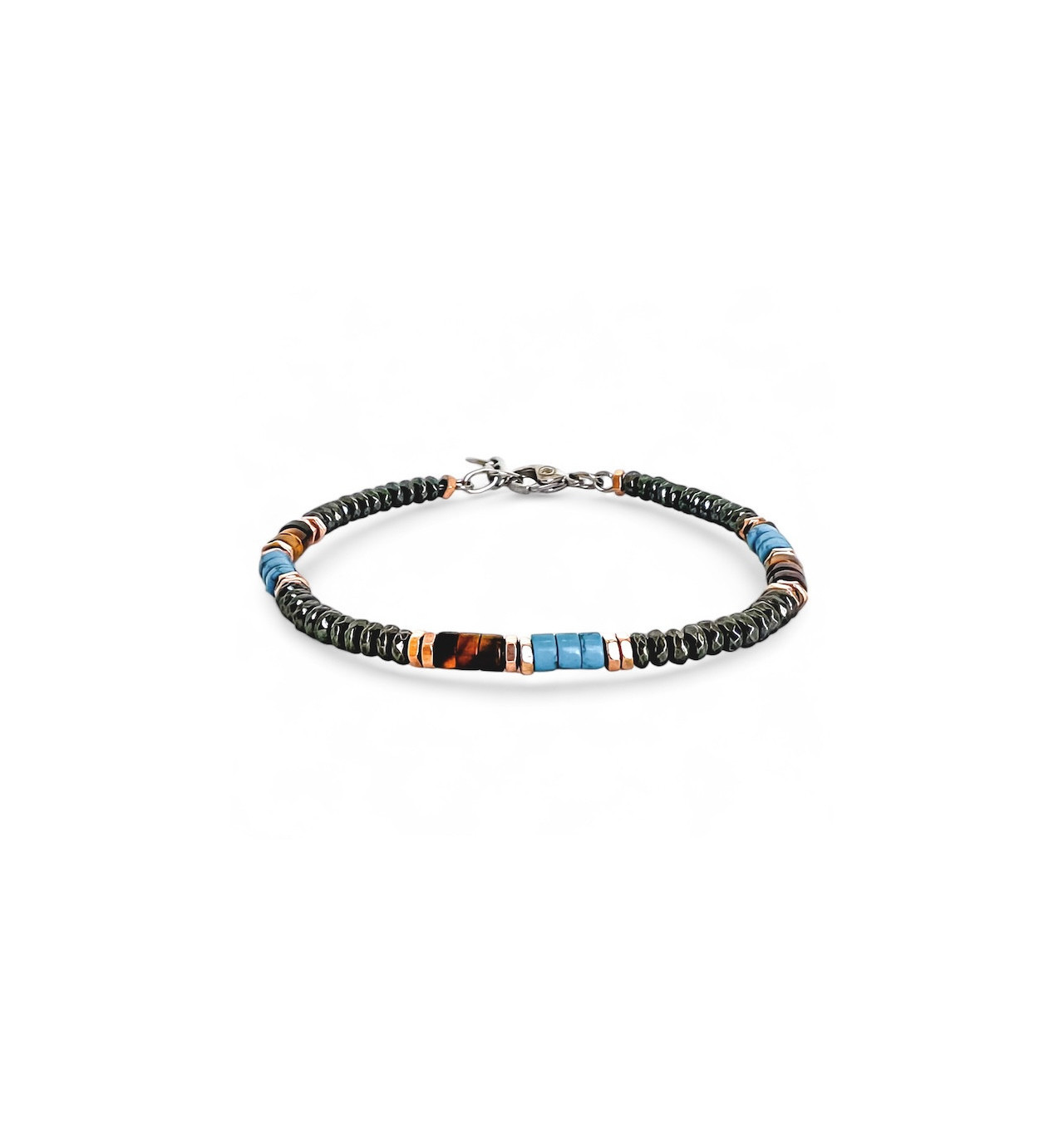 elden paris-bracelet homme-acier-pierres-bijoux totem