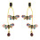 taratata bijoux-la vie en rose-boucles d'oreilles-fantaisies-bijoux totem