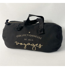 marcel&lily-sac-polochon-collectionneuse de jolis voyages-noir-bijoux totem