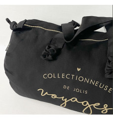 marcel&lily-sac-polochon-collectionneuse de jolis voyages-noir-bijoux totem