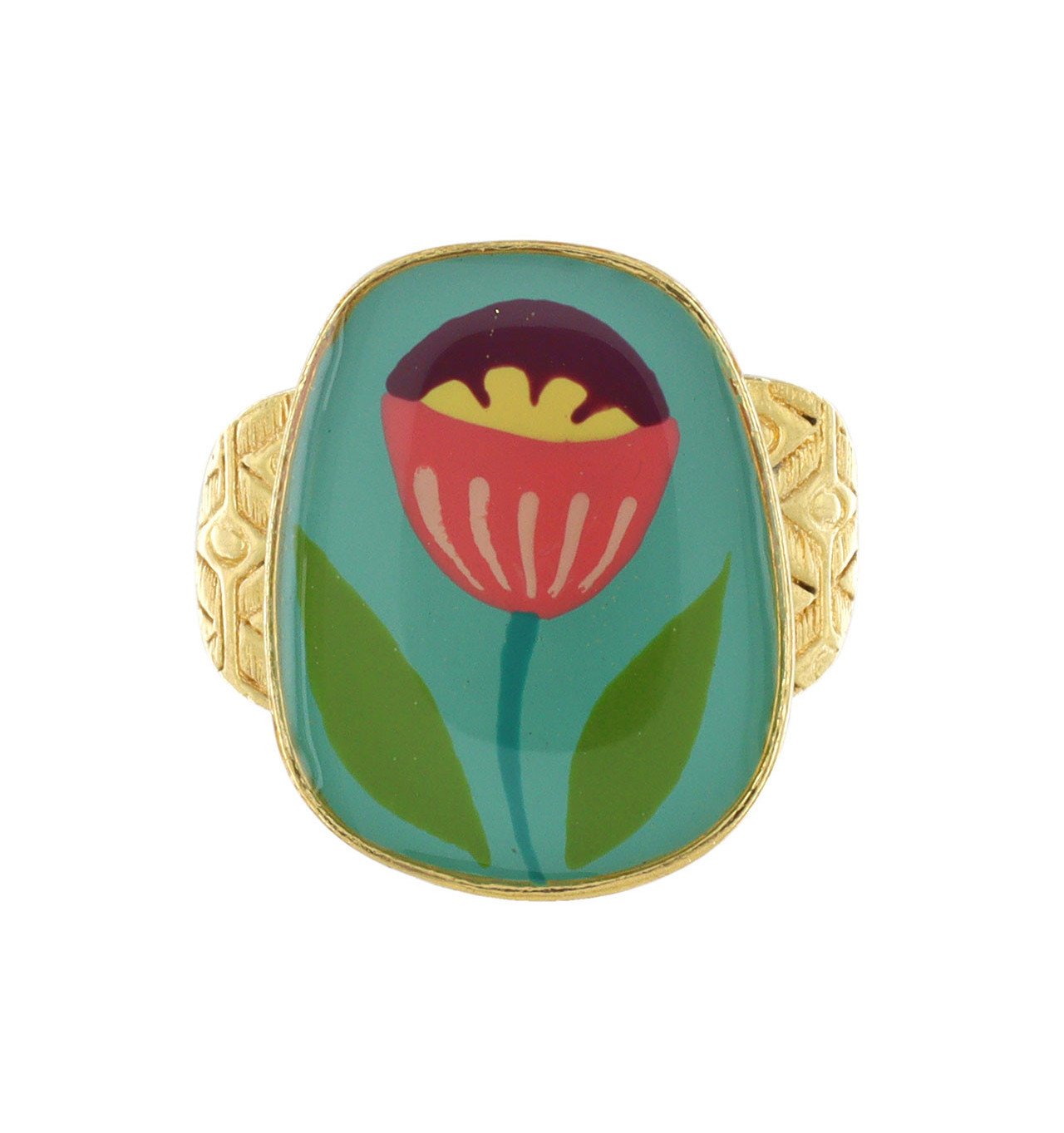 taratata bijoux-jeu de l’oie-bague-réglable-bijoux totem