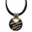 nature bijoux-zebra-collier-plastron-bijoux totem.