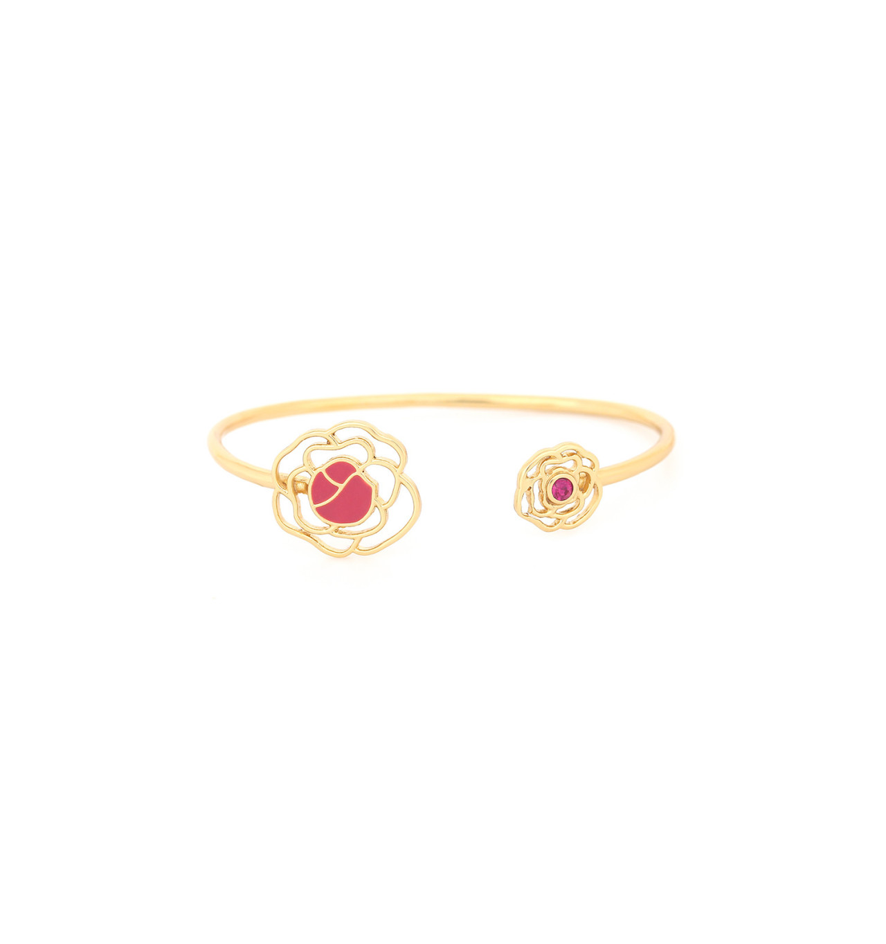 franck herval-camélia-bracelet-jonc-bijoux totem