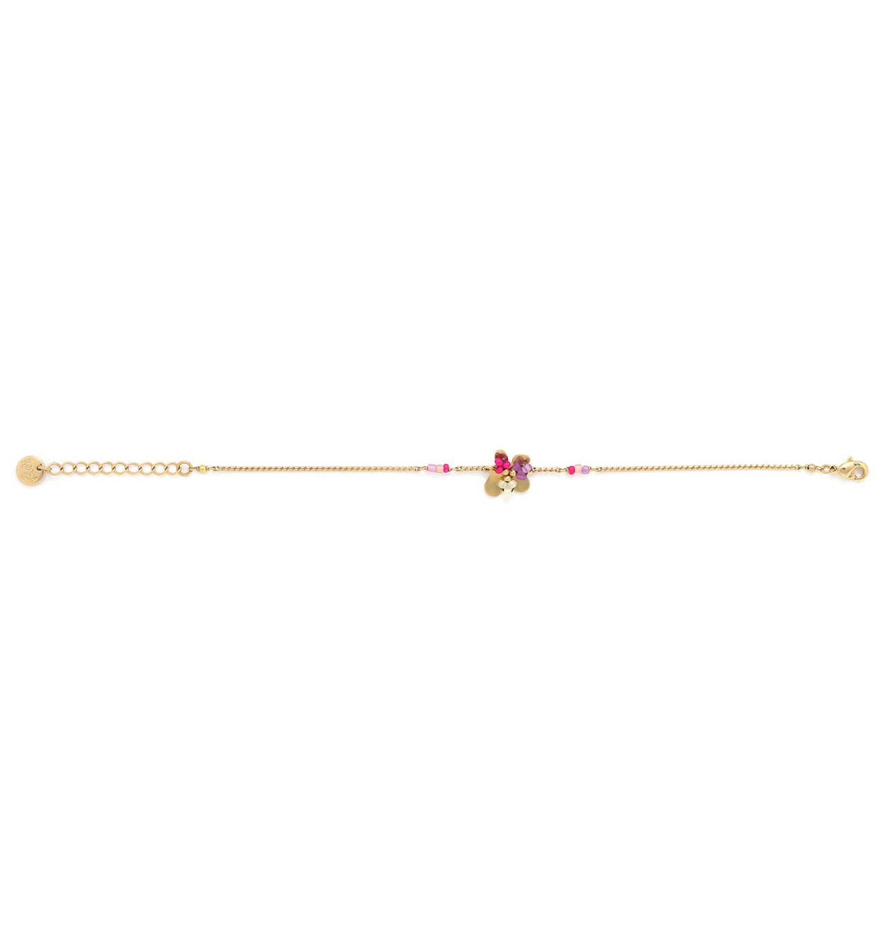 franck herval-estelle-bracelet-ajustable fleur-bijoux totem.