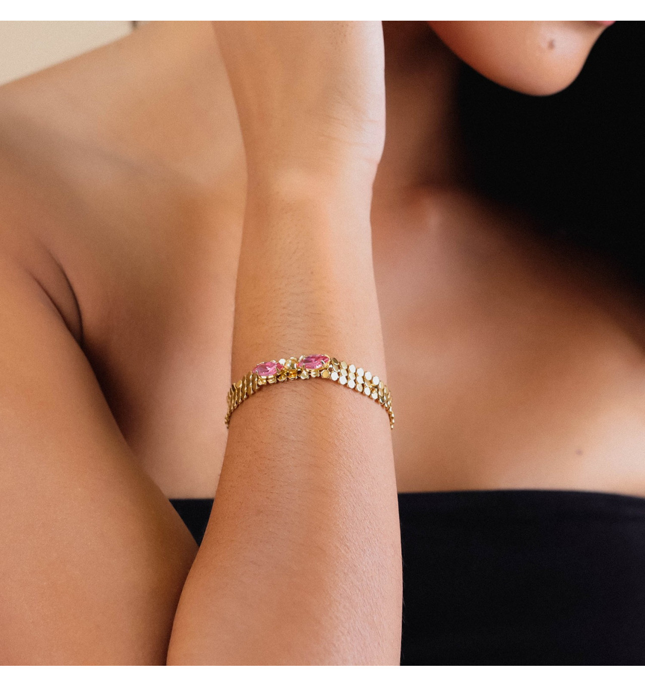 franck herval-irene-bracelet-ajustable fin-bijoux totem.