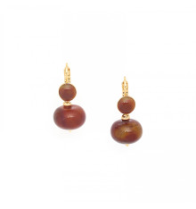 nature bijoux-les essentiels-dormeuses-pebbles-agate-bijoux totem.