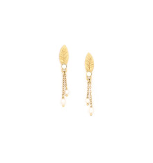 franck herval-merry-boucles d'oreilles-2 rangs-bijoux totem.