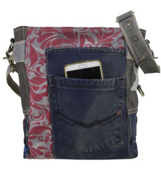 sunsa-sac-cuir-toile-jeans-bandoulière-bijoux totem.