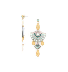 franck herval-talulah-boucles d'oreilles-longues-bijoux totem.