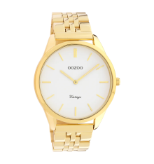 oozoo-montre-femme-acier-ronde-doré-bijoux totem