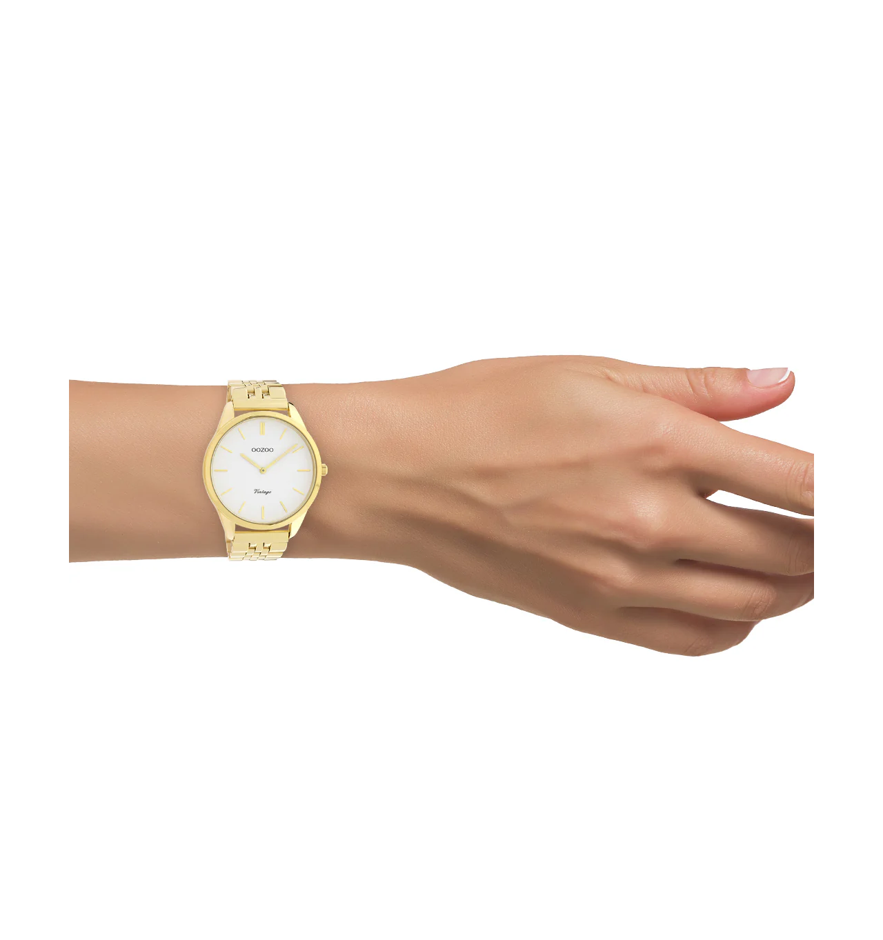 oozoo-montre-femme-acier-ronde-doré-bijoux totem
