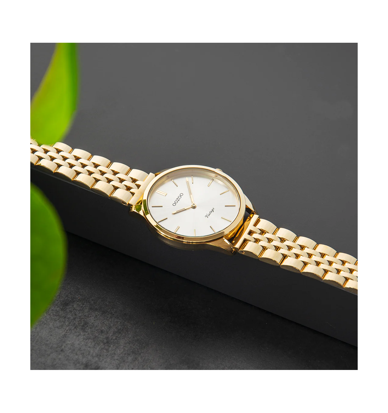 oozoo-montre-femme-acier-ronde-doré-bijoux totem