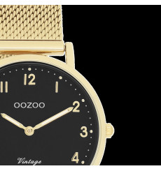 oozoo-montre-femme-acier-ronde-acier-doré-bijoux totem