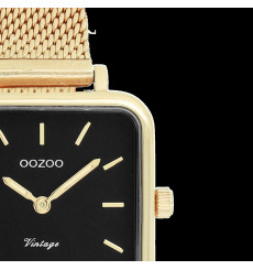 oozoo-montre-femme-acier-carré-acier-doré-bijoux totem