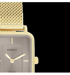 oozoo-montre-femme-acier-rectangle-acier-doré-bijoux totem