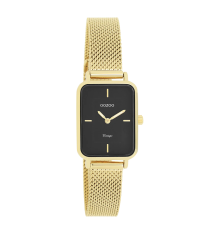 oozoo-montre-femme-acier-rectangle-acier-doré-bijoux totem