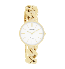 oozoo-montre-femme-acier-rond-doré-bijoux totem