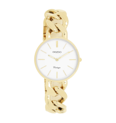 oozoo-montre-femme-acier-rond-doré-bijoux totem