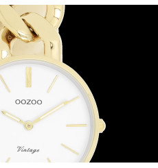 oozoo-montre-femme-acier-rond-doré-bijoux totem