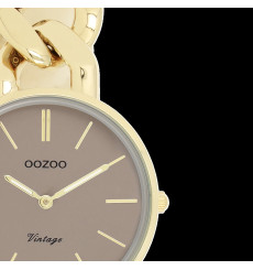 oozoo-montre-femme-acier-rond-doré-bijoux totem