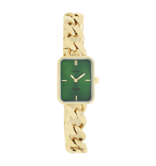 oozoo-montre-femme-acier-rectangle-doré-bijoux totem