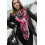 shanna-ambre-foulard-rose-noir-cerise-bijoux totem