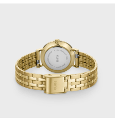 cluse-boho chic-gold-montre-femme-acier-doré-bijoux totem