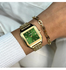 cluse-gracieuse-forest-green-montre-femme-or-bijoux totem