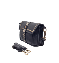 cherry paris-lindsay-sac-cuir-noir-bijoux totem.