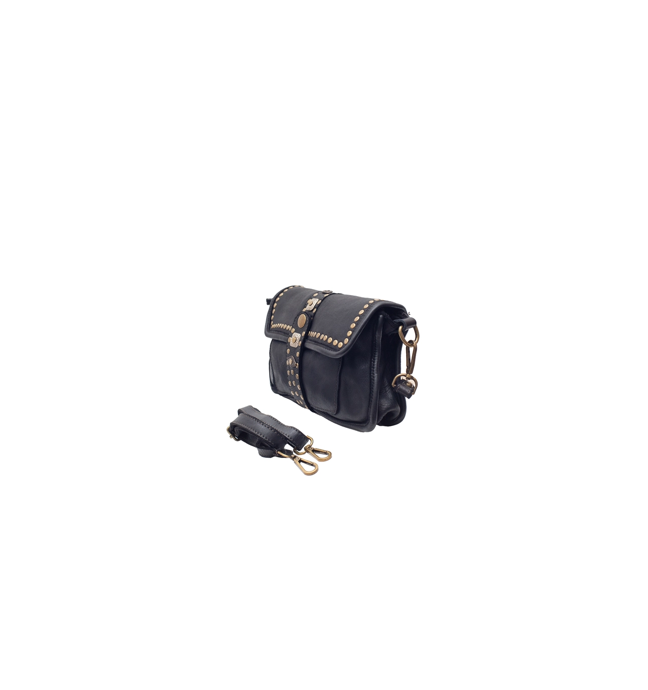 cherry paris-lindsay-sac-cuir-noir-bijoux totem.
