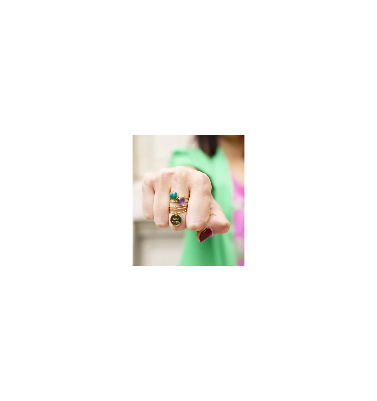 zag-bijoux-good karma-bague-acier-ajustable-doré-bijoux totem.
