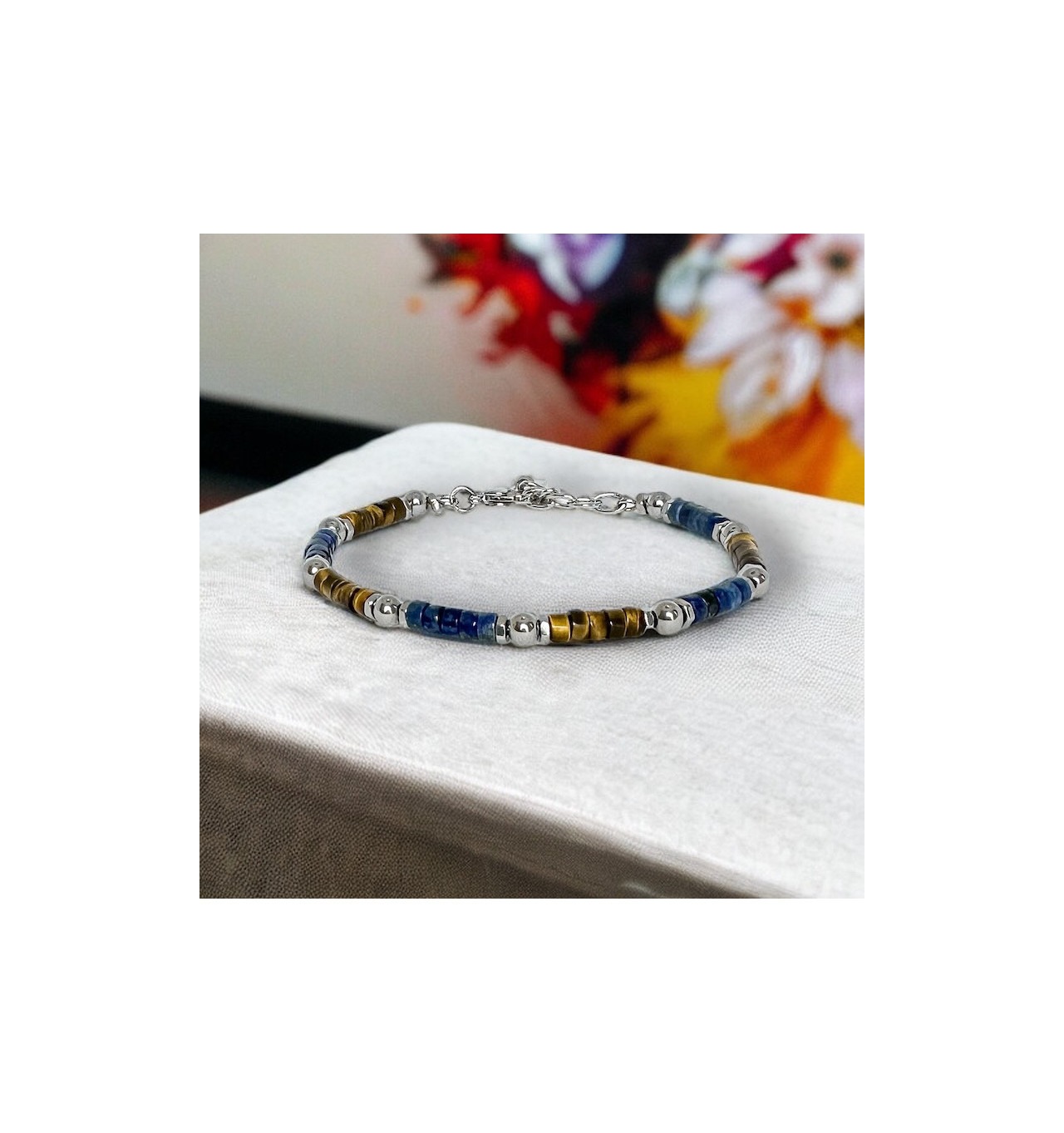 elden-paris-bracelet-homme-acier-oeil-de-tigre-lapis-bijoux-totem