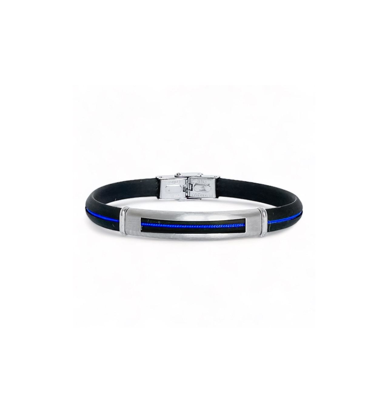 elden-paris-bracelet homme-acier-caoutchouc-cordon-bijoux totem