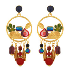 taratata-bijoux-grenat-boucles d'oreilles-gitanes-bijoux-totem