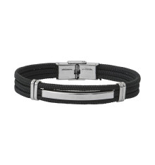 elden-paris-alex-bracelet homme-acier-cordon-bijoux-totem