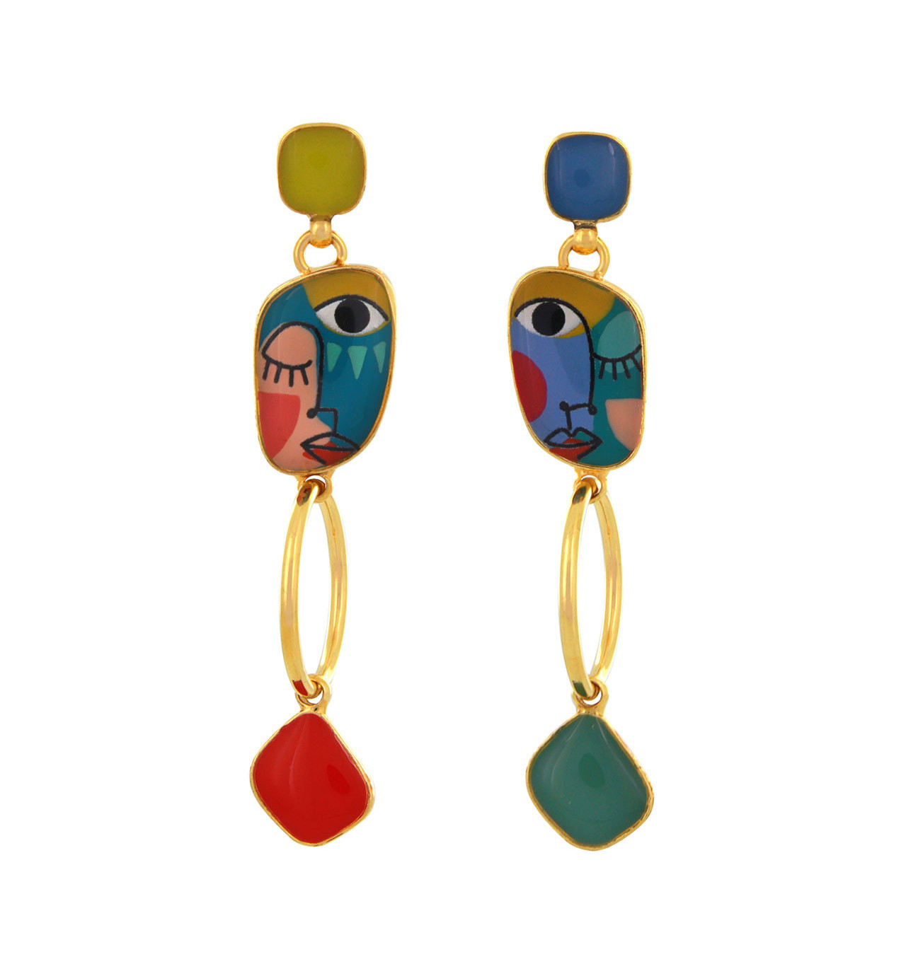 taratata-bijoux-abstract-boucles d'oreilles-fantaisies-longues-bijoux-totem