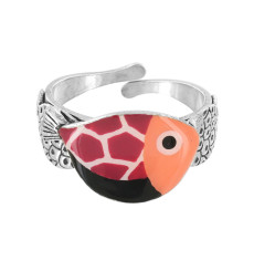 taratata-bijoux-océan-bague-ajustable-poisson-rouge-bijoux-totem