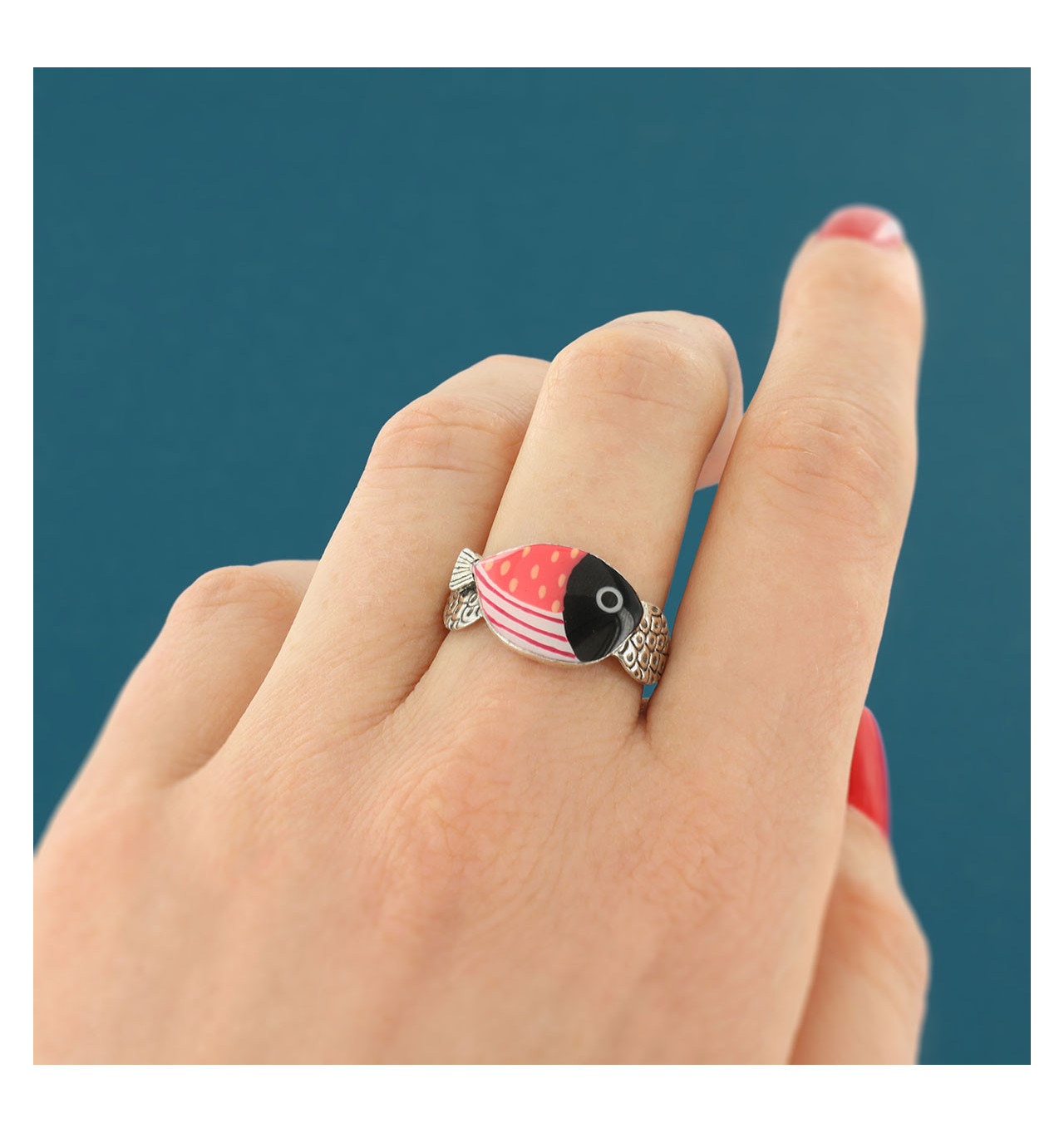 taratata-bijoux-océan-bague-ajustable-poisson-rose-bijoux-totem