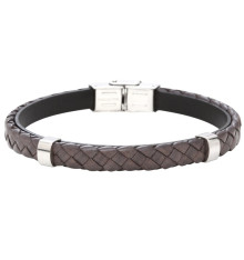 elden-paris-everyday-dark-bracelet homme-acier-cuir-gris-bijoux-totem