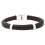 elden-paris-everyday-dark-bracelet homme-acier-cuir-marron-bijoux-totem