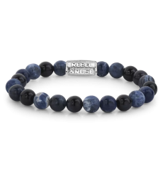 rebel-and -rose-blue rocks-bracelet-extensible-homme-bijoux-totem.