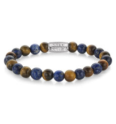 rebel-and-mix tiger lapis-bracelet-extensible-homme-bijoux-totem.