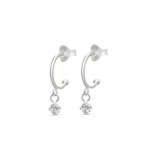 doriane-argent 925-boucles d'oreilles-créoles-pendant-goutte-bijoux-totem.