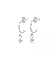 doriane-argent 925-boucles d'oreilles-créoles-pendant-goutte-bijoux-totem.