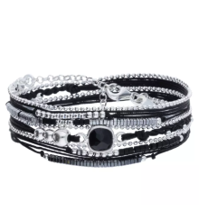 doriane-bijoux-cassis-all-black-bracelet-argent-multi-tours-bijoux-totem.